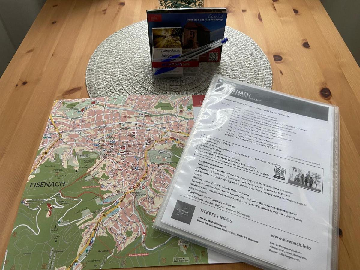 Ferienwohnung Schlossberg Wohnung 2 Eisenach Kültér fotó